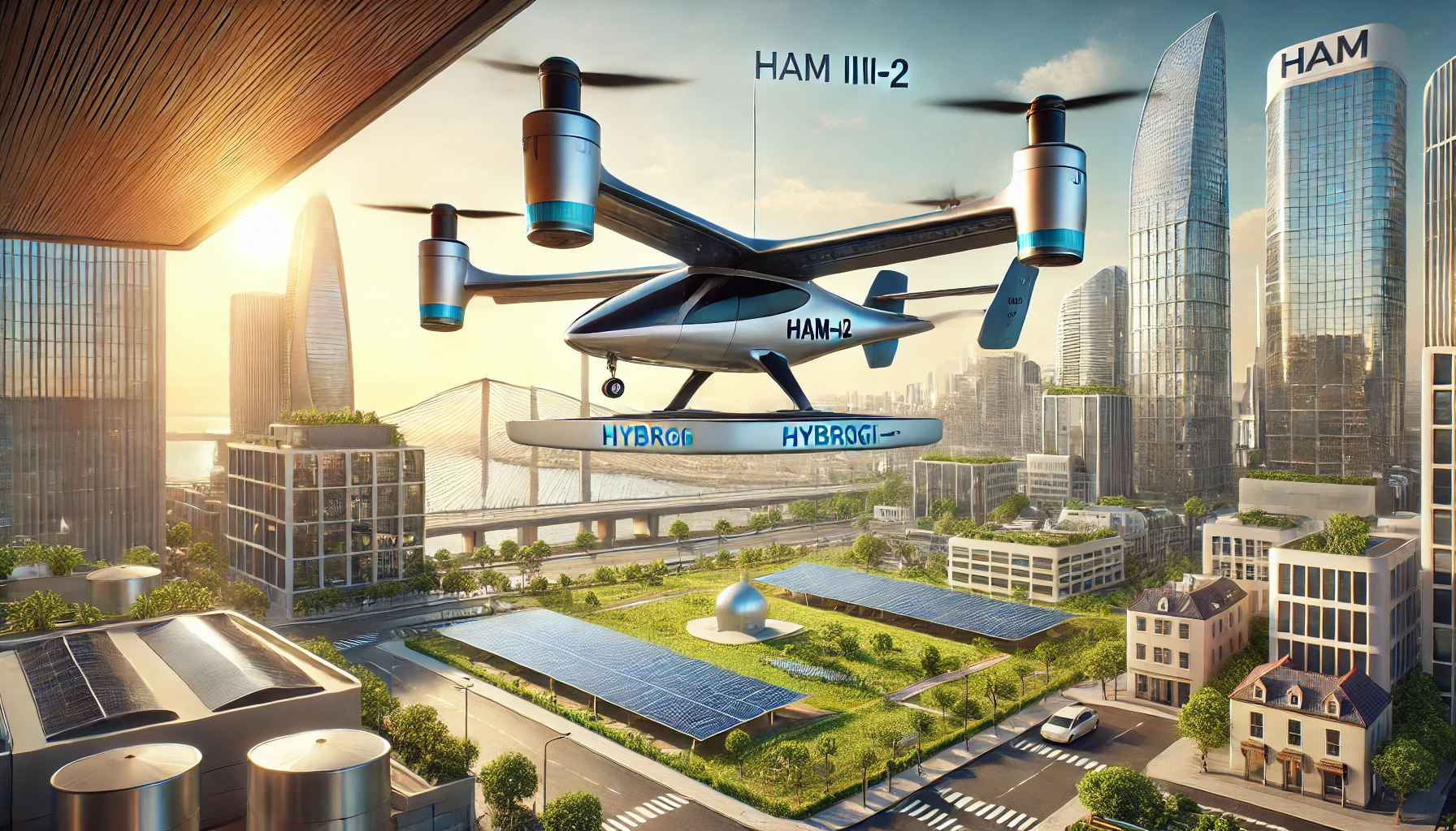 HAM III-2 : le taxi aérien hybride révolutionnaire